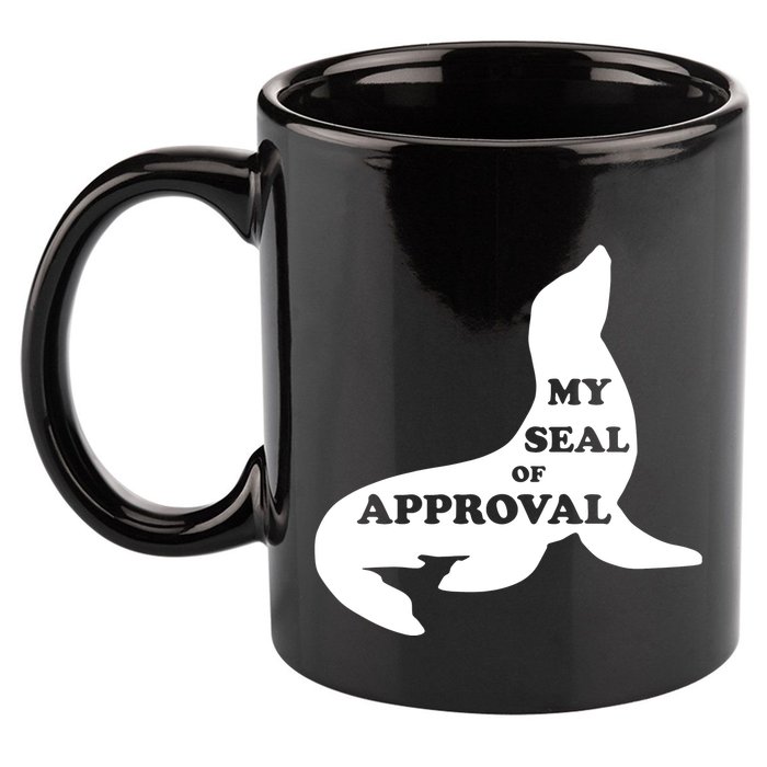Seal Of Approval 11oz C Handle Ceramic Mug