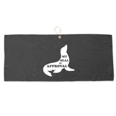 Seal Of Approval Large Microfiber Waffle Golf Towel