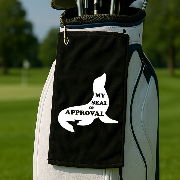 Seal Of Approval Golf Towel