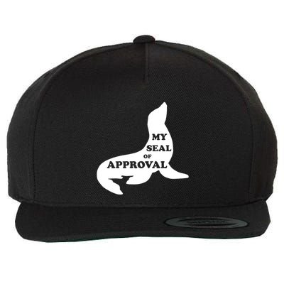 Seal Of Approval Wool Snapback Cap