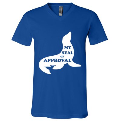 Seal Of Approval V-Neck T-Shirt