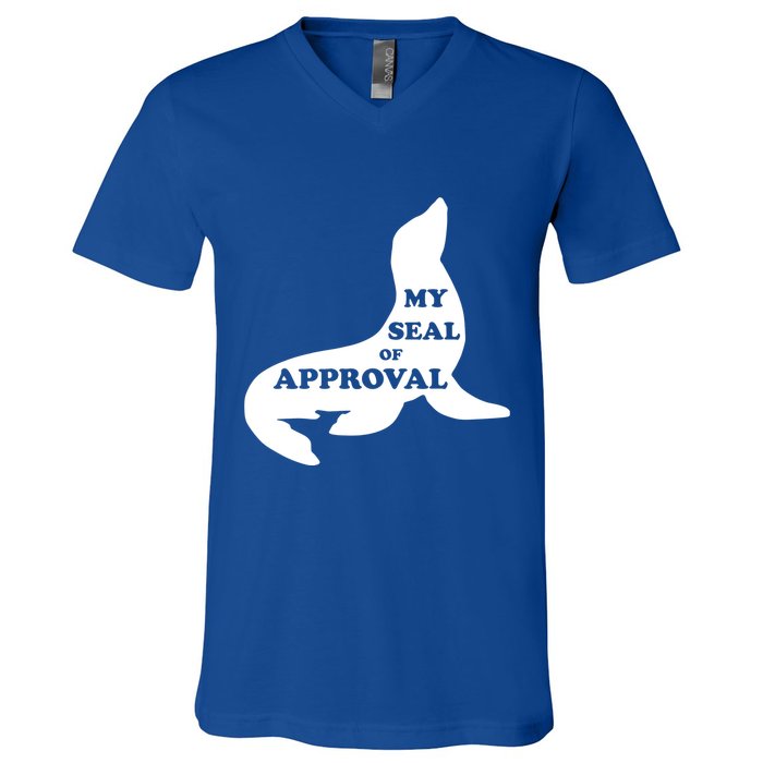 Seal Of Approval V-Neck T-Shirt
