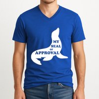 Seal Of Approval V-Neck T-Shirt