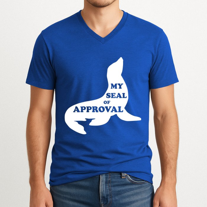 Seal Of Approval V-Neck T-Shirt