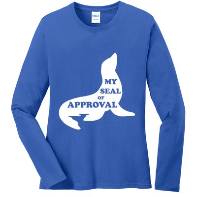 Seal Of Approval Ladies Long Sleeve Shirt