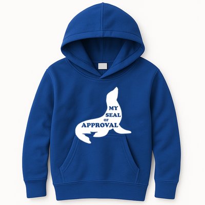 Seal Of Approval Kids Hoodie