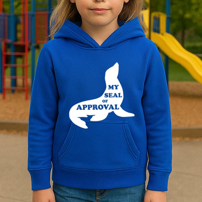 Seal Of Approval Kids Hoodie