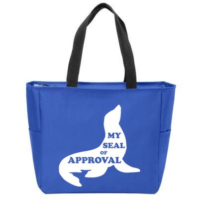 Seal Of Approval Zip Tote Bag