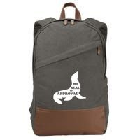 Seal Of Approval Cotton Canvas Backpack