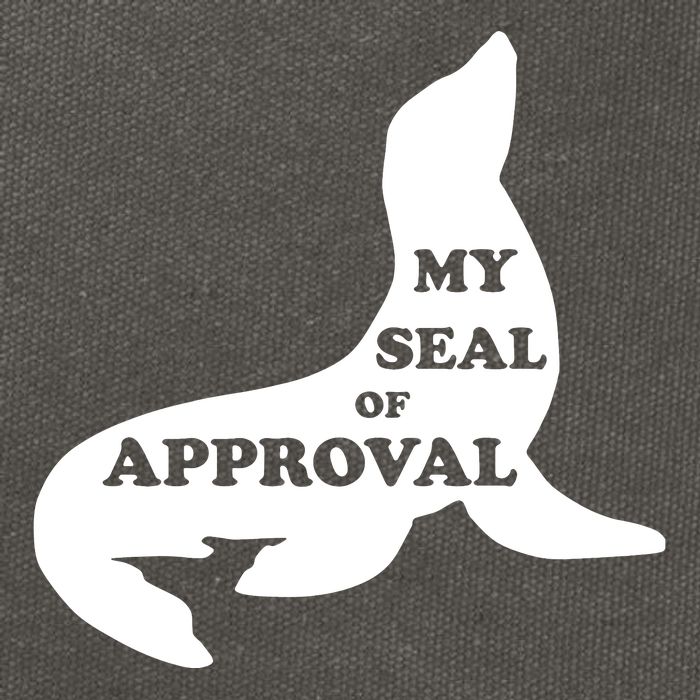 Seal Of Approval Cotton Canvas Backpack