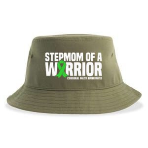 Stepmom Of A Warrior Cerebral Palsy Awareness Gift Sustainable Bucket Hat