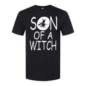 Son Of A Witch Halloween Softstyle® CVC T-Shirt