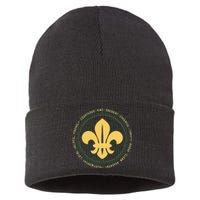 Scout Oath And Law Scout Member And Sustainable Knit Beanie