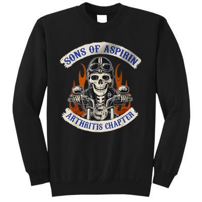 Sons Of Aspirin Arthritis Chapter Funny Biker Sweatshirt