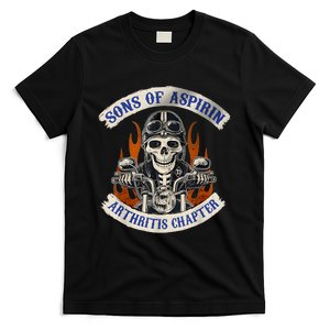 Sons Of Aspirin Arthritis Chapter Funny Biker T-Shirt