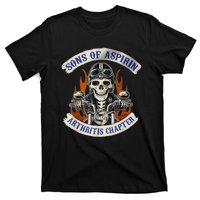 Sons Of Aspirin Arthritis Chapter Funny Biker T-Shirt