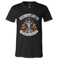 Sons Of Aspirin Arthritis Chapter Funny Biker V-Neck T-Shirt