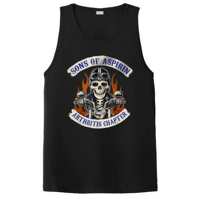 Sons Of Aspirin Arthritis Chapter Funny Biker PosiCharge Competitor Tank