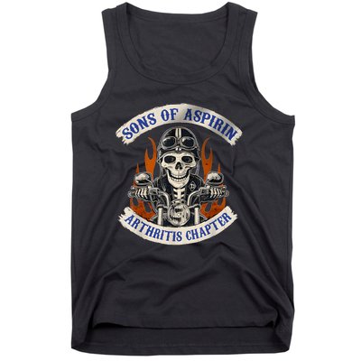 Sons Of Aspirin Arthritis Chapter Funny Biker Tank Top