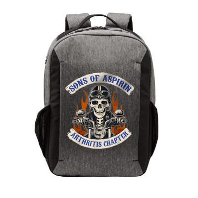 Sons Of Aspirin Arthritis Chapter Funny Biker Vector Backpack