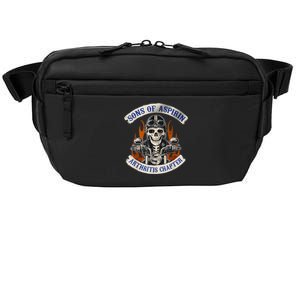 Sons Of Aspirin Arthritis Chapter Funny Biker Crossbody Pack