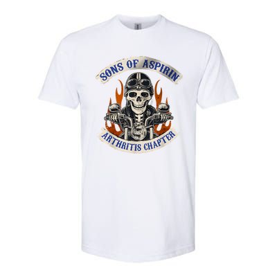 Sons Of Aspirin Arthritis Chapter Funny Biker Softstyle CVC T-Shirt