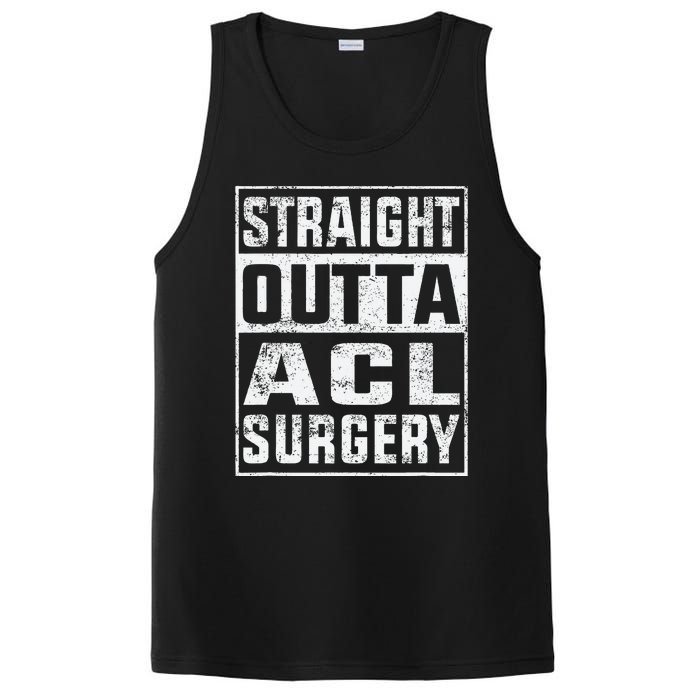 Straight Outta ACL Surgery Funny ACL Surgery Recovery  PosiCharge Competitor Tank