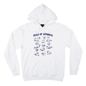 Seals Of Approval Funny Retro Hoodie