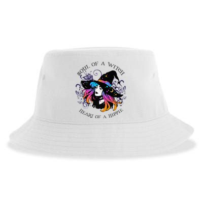 Soul Of A Witch Heart Of A Hippie Sustainable Bucket Hat