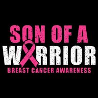 Son Of A Warrior Breast Cancer Awareness T-Shirt