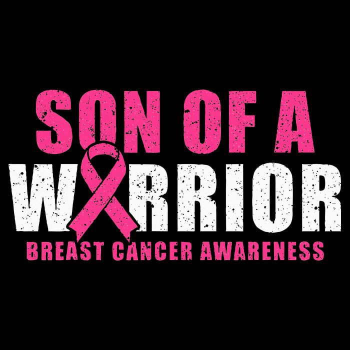 Son Of A Warrior Breast Cancer Awareness T-Shirt