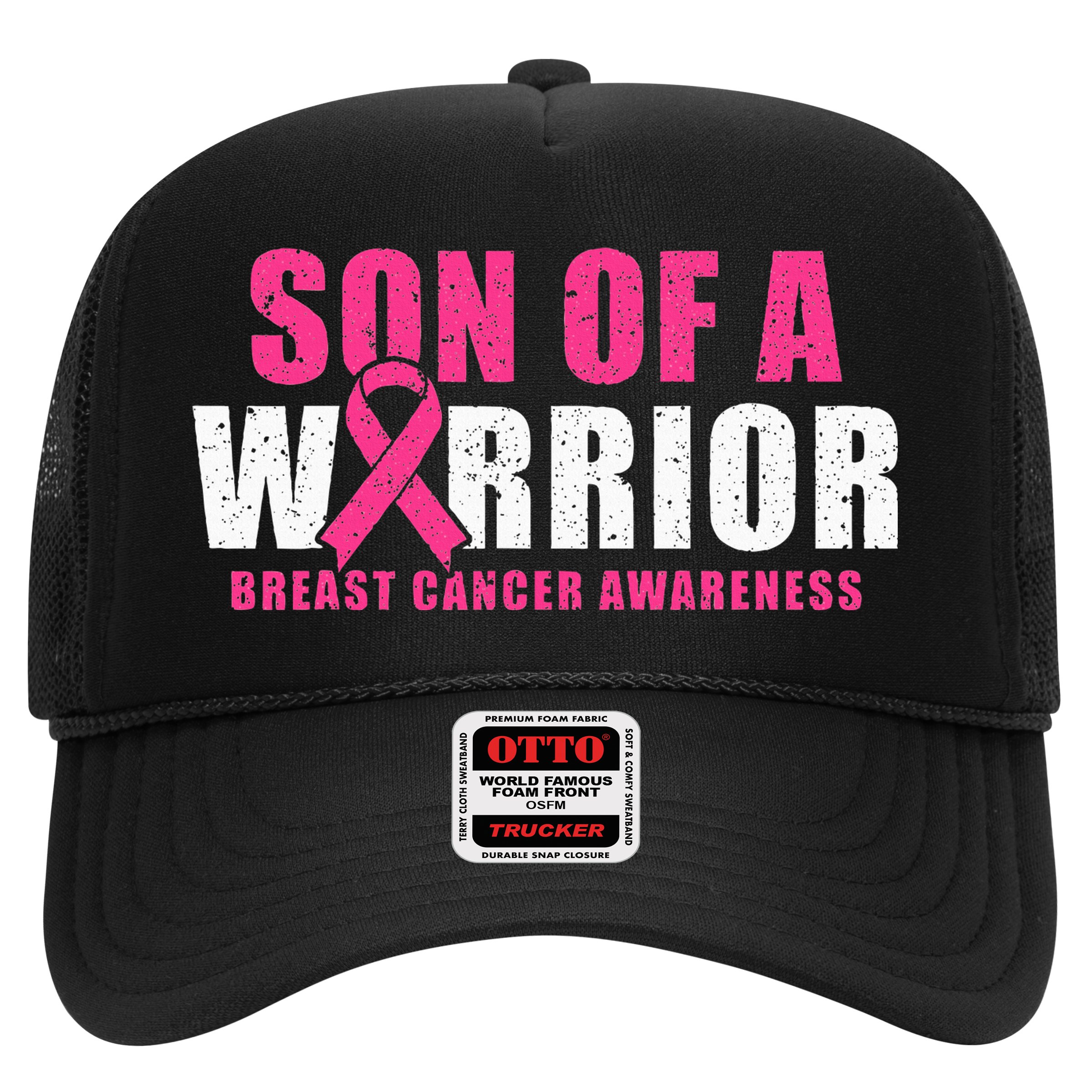 Son Of A Warrior Breast Cancer Awareness Hat