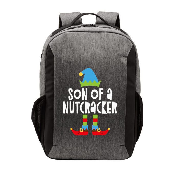 Son Of A Nutcracker Christmas Elf Vector Backpack
