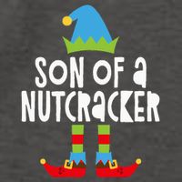 Son Of A Nutcracker Christmas Elf Vector Backpack