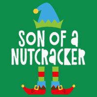 Son Of A Nutcracker Christmas Elf Button
