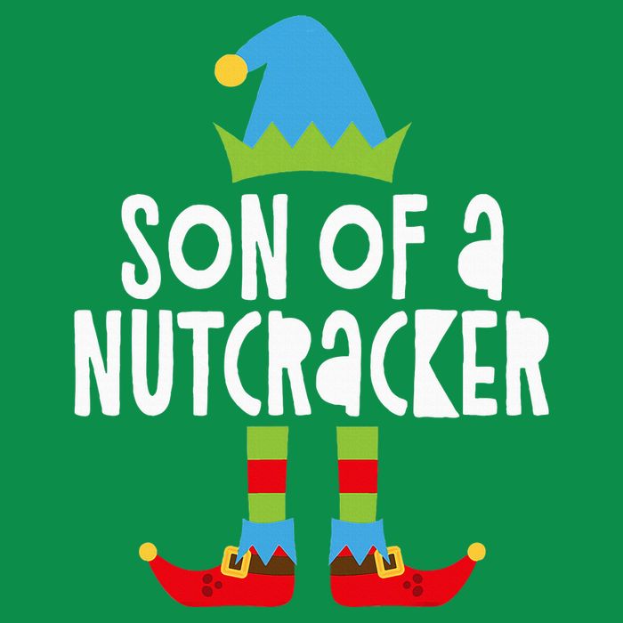 Son Of A Nutcracker Christmas Elf Button