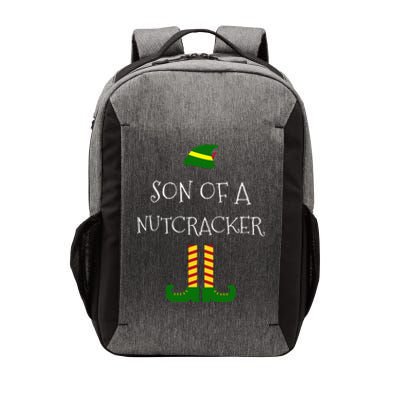 Son Of A Nutcracker Funny Christmas Elf T Vector Backpack