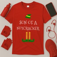 Son Of A Nutcracker Funny Christmas Elf T T-Shirt