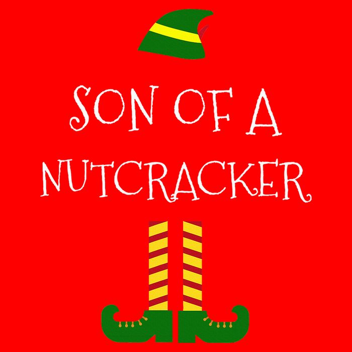 Son Of A Nutcracker Funny Christmas Elf T T-Shirt