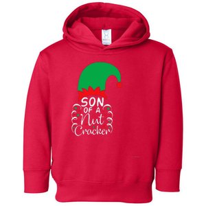 Son Of A Nutcracker Funny Christmas Pajama Toddler Hoodie