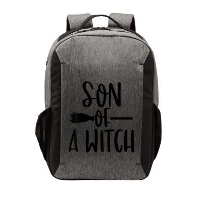 Son Of A Witch Funny Halloween Baby Vector Backpack