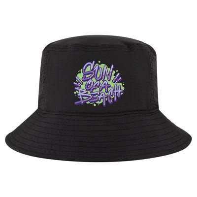 Sun Of A Beach Graffiti Summer Cool Comfort Performance Bucket Hat