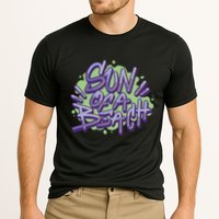 Sun Of A Beach Graffiti Summer Performance Shirt
