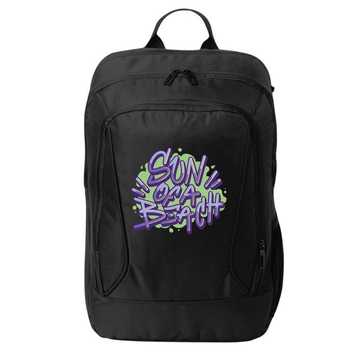 Sun Of A Beach Graffiti Summer City Backpack