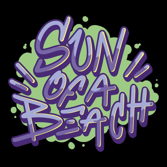 Sun Of A Beach Graffiti Summer Impact Tech Backpack
