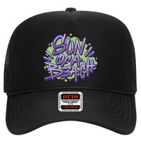 Sun Of A Beach Graffiti Summer Hat