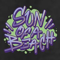 Sun Of A Beach Graffiti Summer Hat
