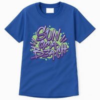 Sun Of A Beach Graffiti Summer Tall T-Shirt