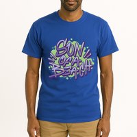 Sun Of A Beach Graffiti Summer Tall T-Shirt