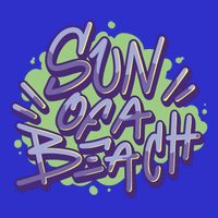 Sun Of A Beach Graffiti Summer Premium T-Shirt